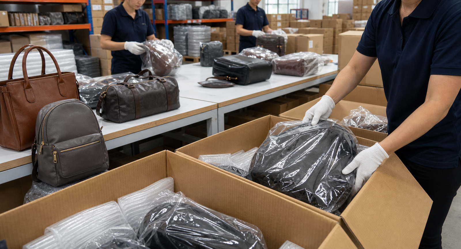RAWDO BAGS wholesale packing and export preparation