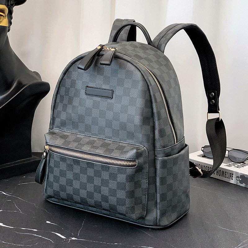 Patterned Luxury Leather Executive Tote