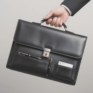 Durable Portable Business Briefcase for Men