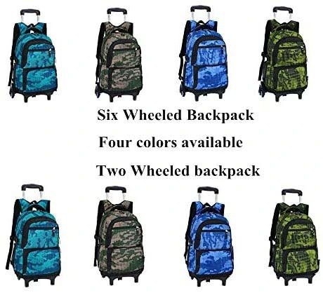 Wheeled Trolley School Backpack