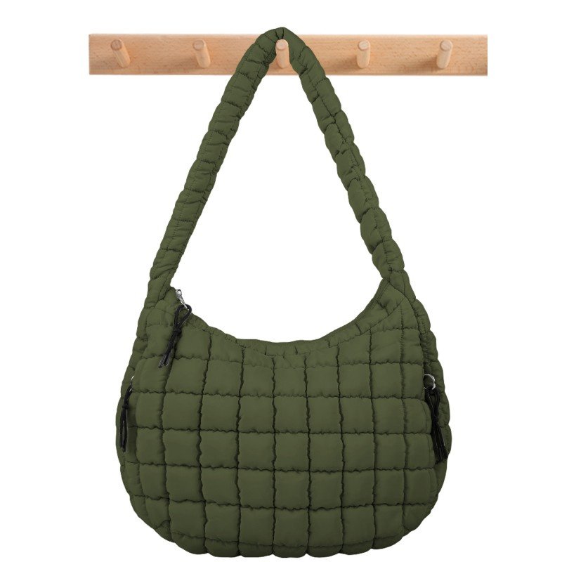 Quilted Puffer Tote Bag for Women