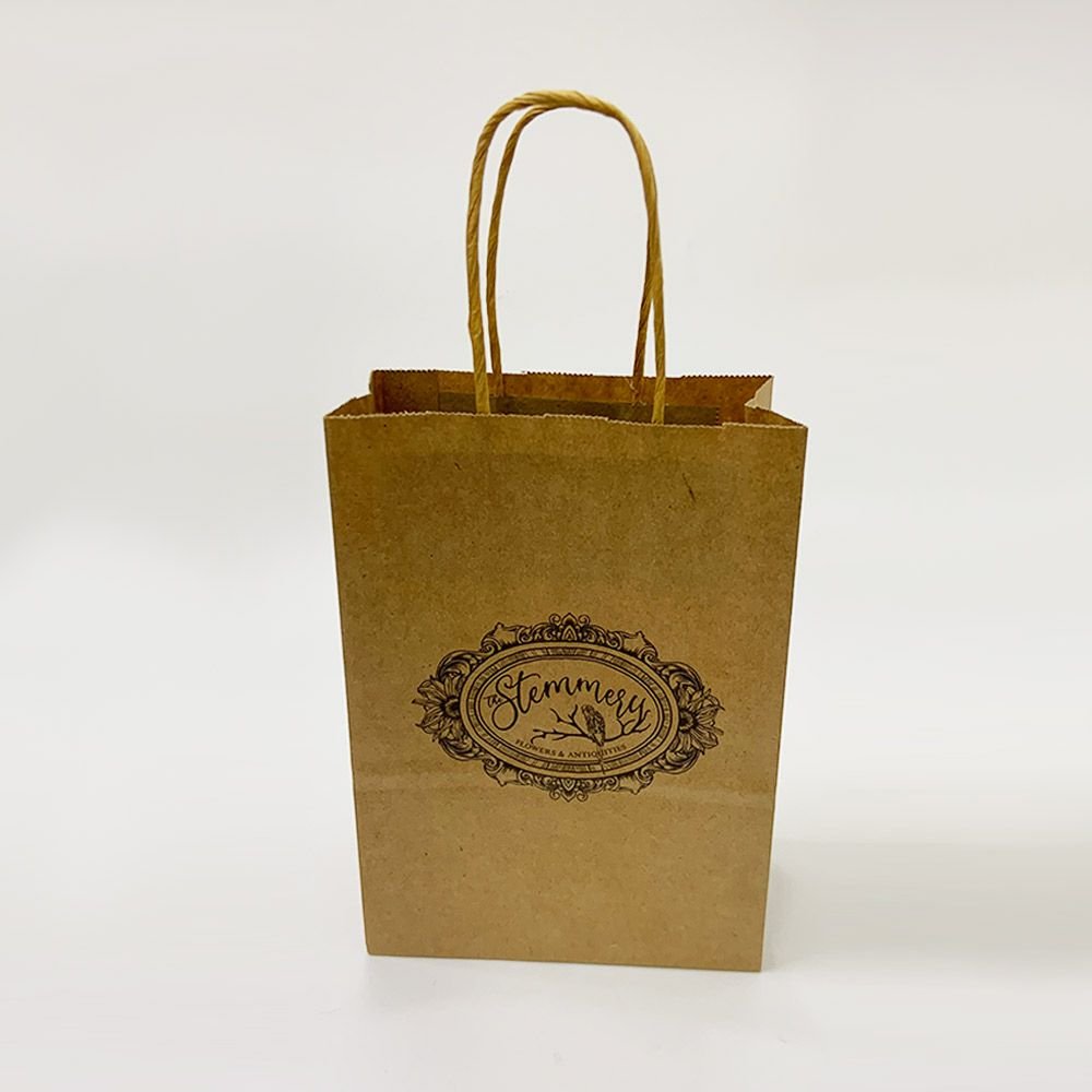 Kraft Paper Bag with Twisted Handle