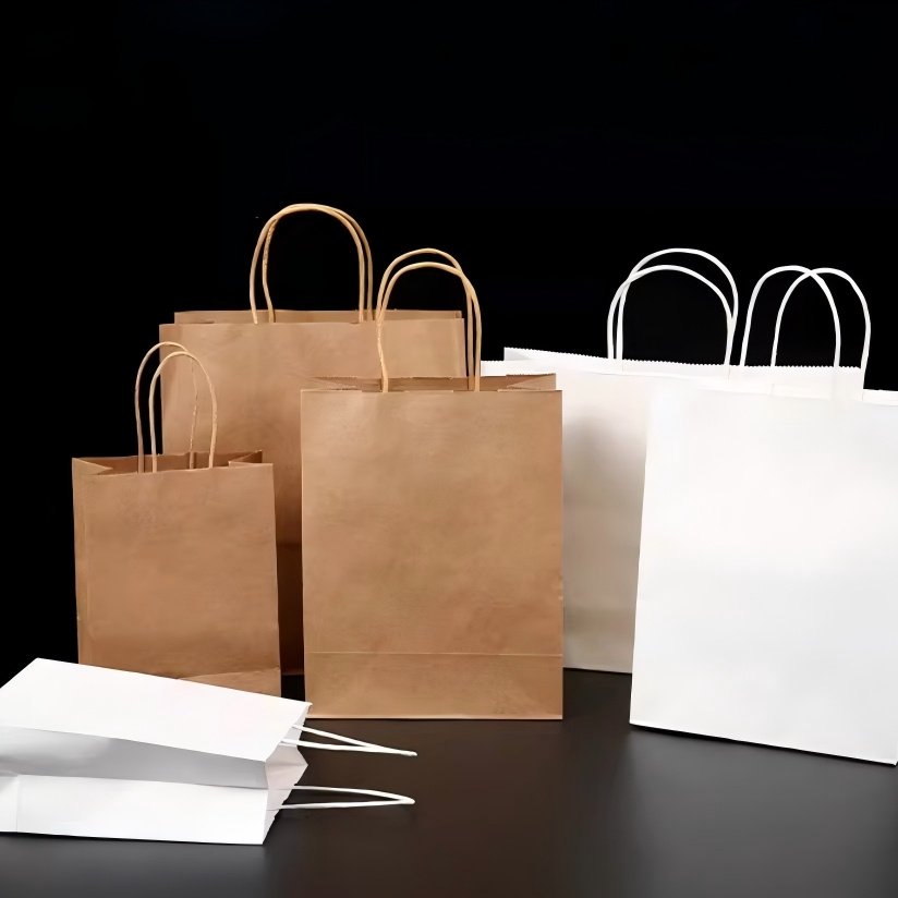 Printed Gift Paper Bag with Handle