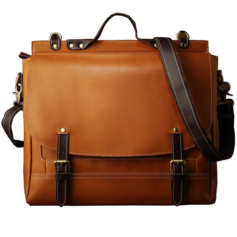 Leather Executive Shoulder Bag, Fashion Business Line