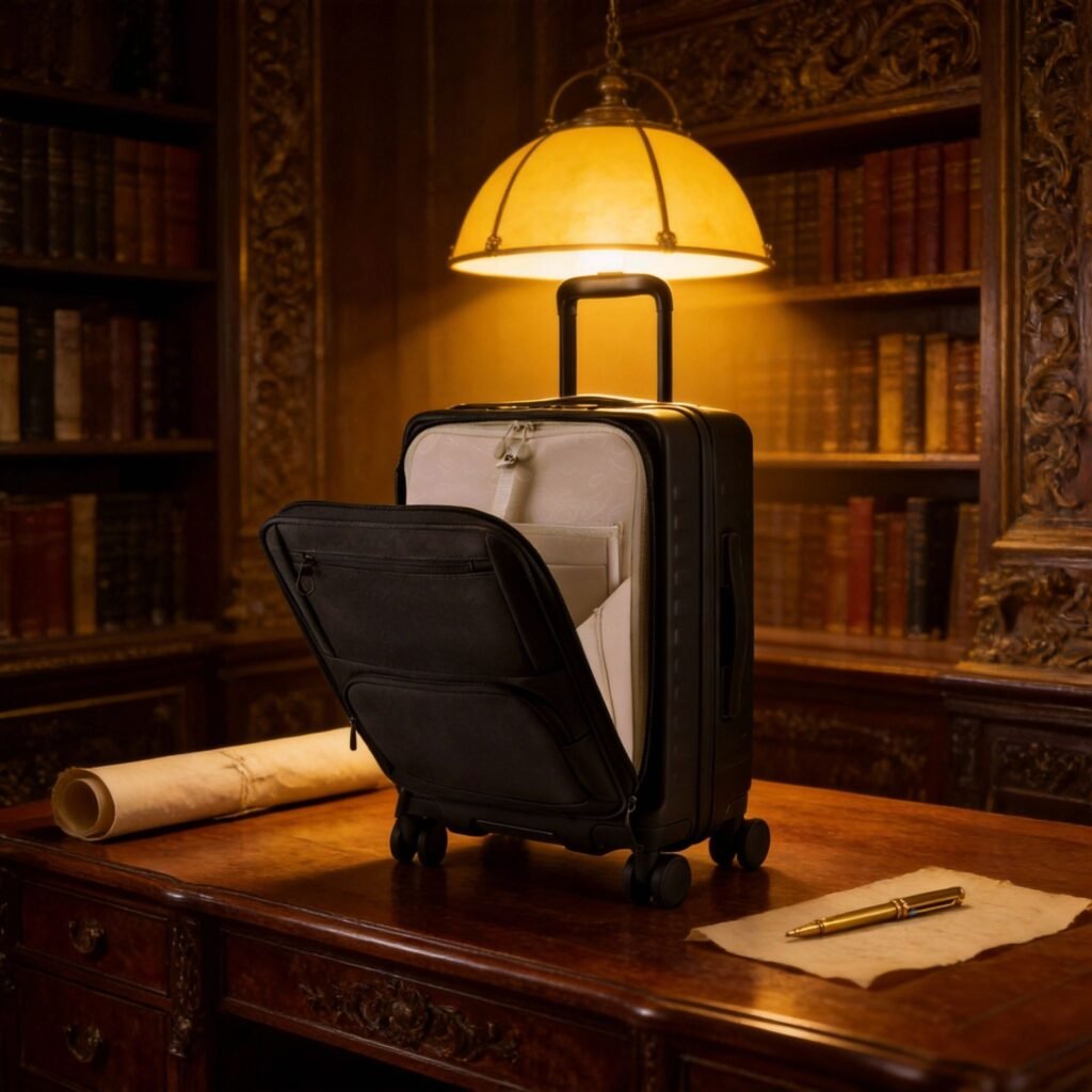 Executive Laptop Bag with USB Charging Port