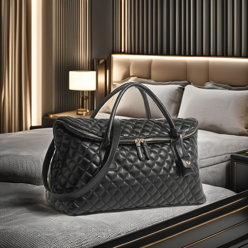Luxury Executive Embroidered Duffle Bag