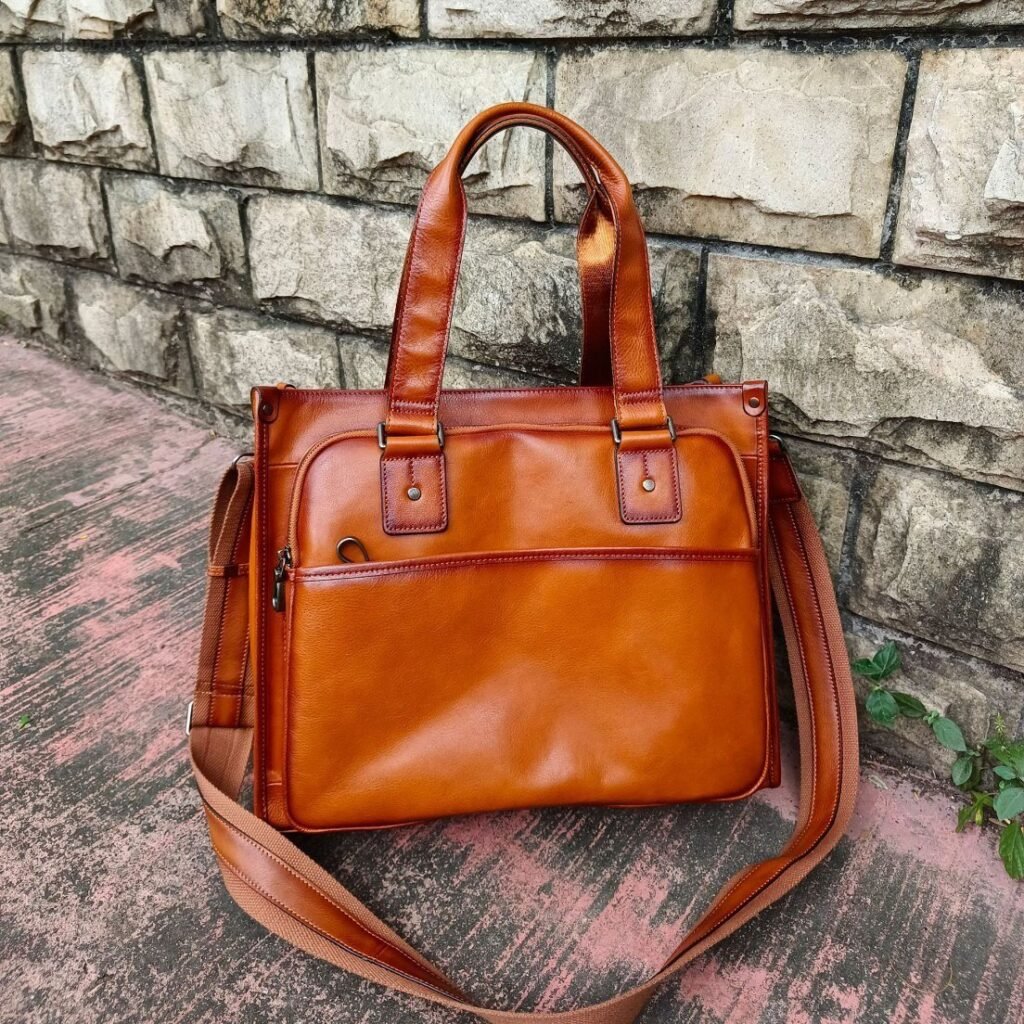 Executive Messenger Briefcase, Premium Finish