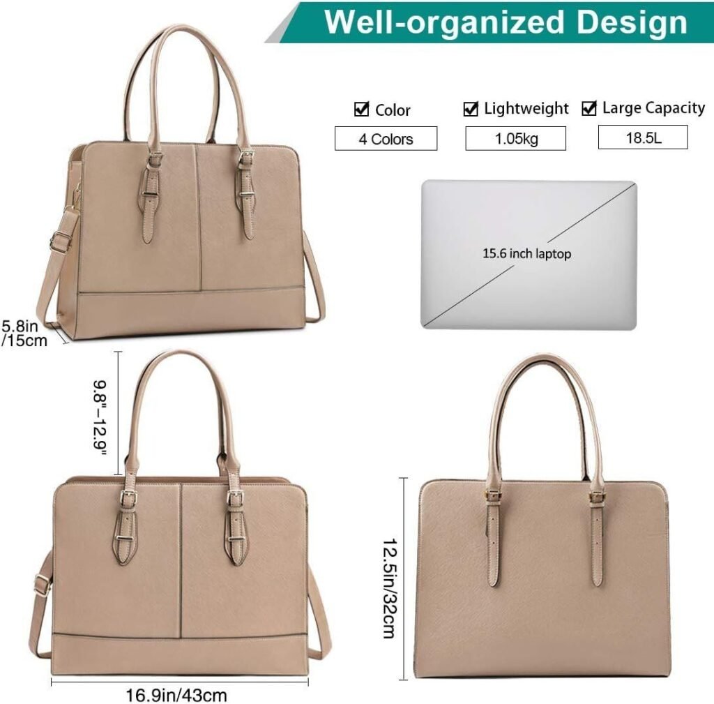 15.6 inch Laptop Handbag with Padded Sleeve